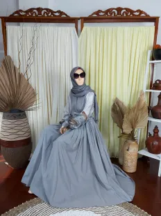 Gamis Bia Linen Combi Grey 2 grey_2