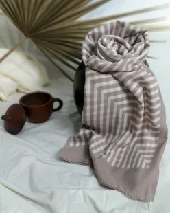 Scarf SCARF SQUARE CREAM<br>(AB-KR01-KRAA) 1 kr6