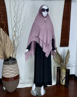 Khimar Sera Diamond Purple