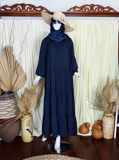 Gamis Zara baby Doll Navy 2 web_7